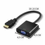 Konwerter Hdmi Do Vga D-sub Kabel Adapter Monitor