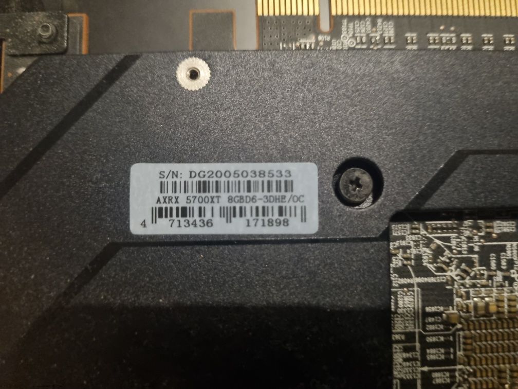 Red Devil rx5700xt OC sprawna radeon