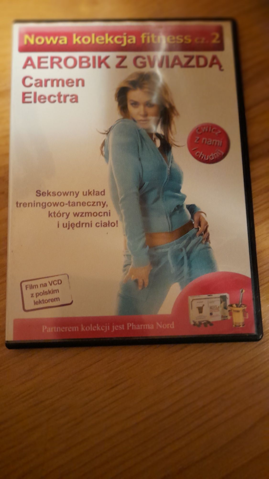 Płyta DVD z ćwiczeniami tanecznymi