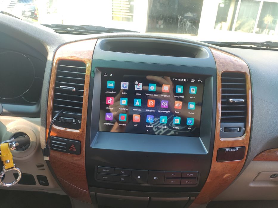 Штатная магнитола на Android для Lexus GX 470