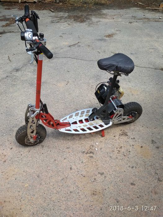 мотосамокат бензин