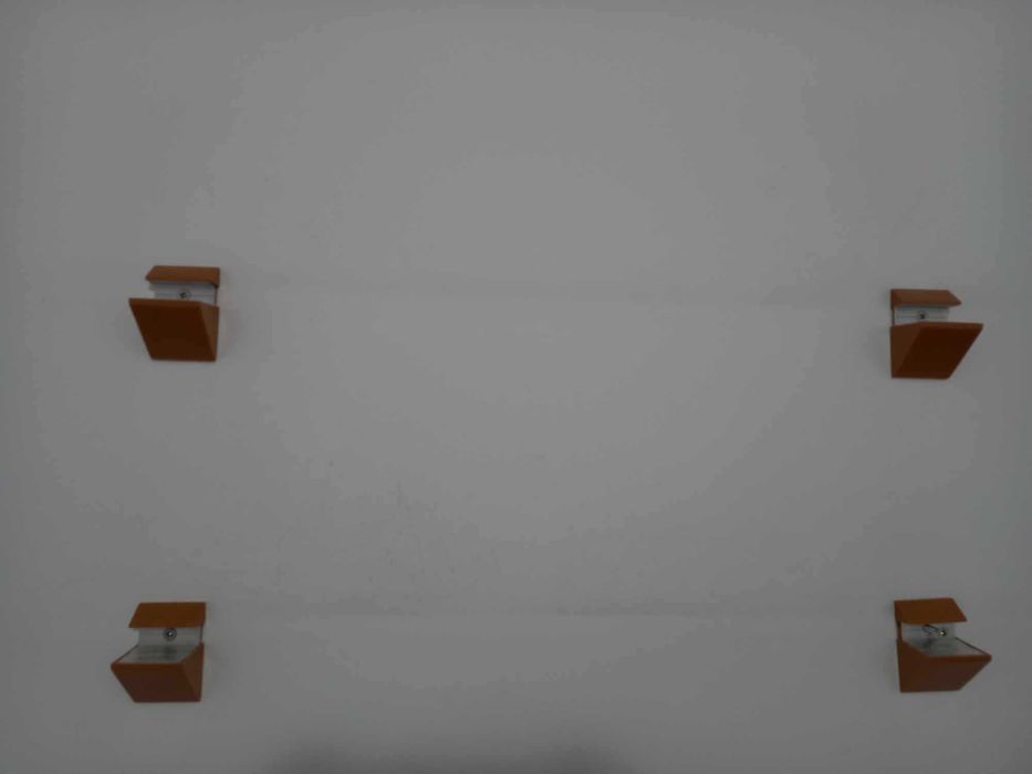 Półki ścienne wiszące 2 sztuki