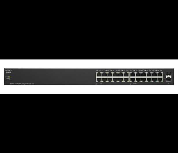 Switch Przełącznik Cisco SG110-24 (24x10/100/1000Mbit 2xSFP)