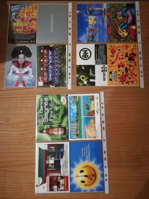 Postais novos diversos