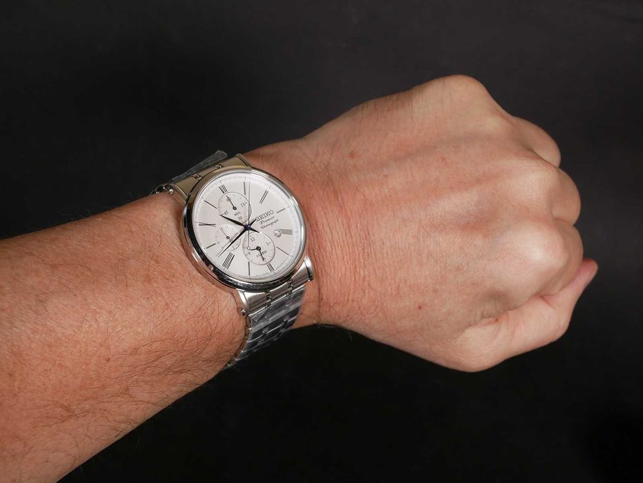 Seiko SNAF73P1 Premier Sapphire з хронографом, з будильником