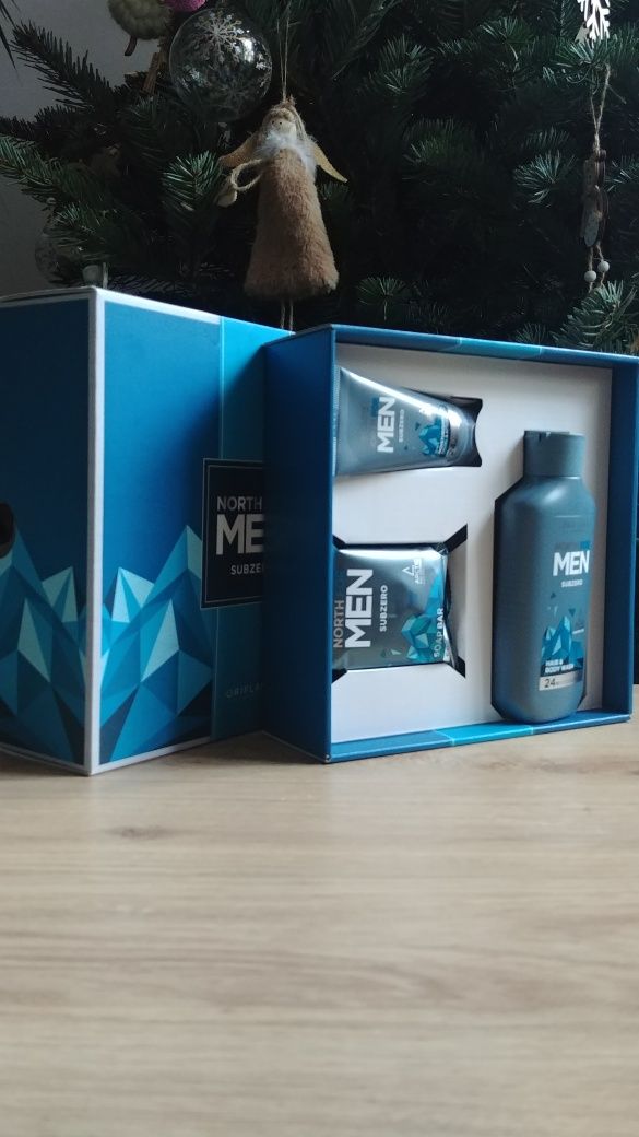 Oriflame Zestaw North for Men SubZero dla niego - pudełko prezentowe