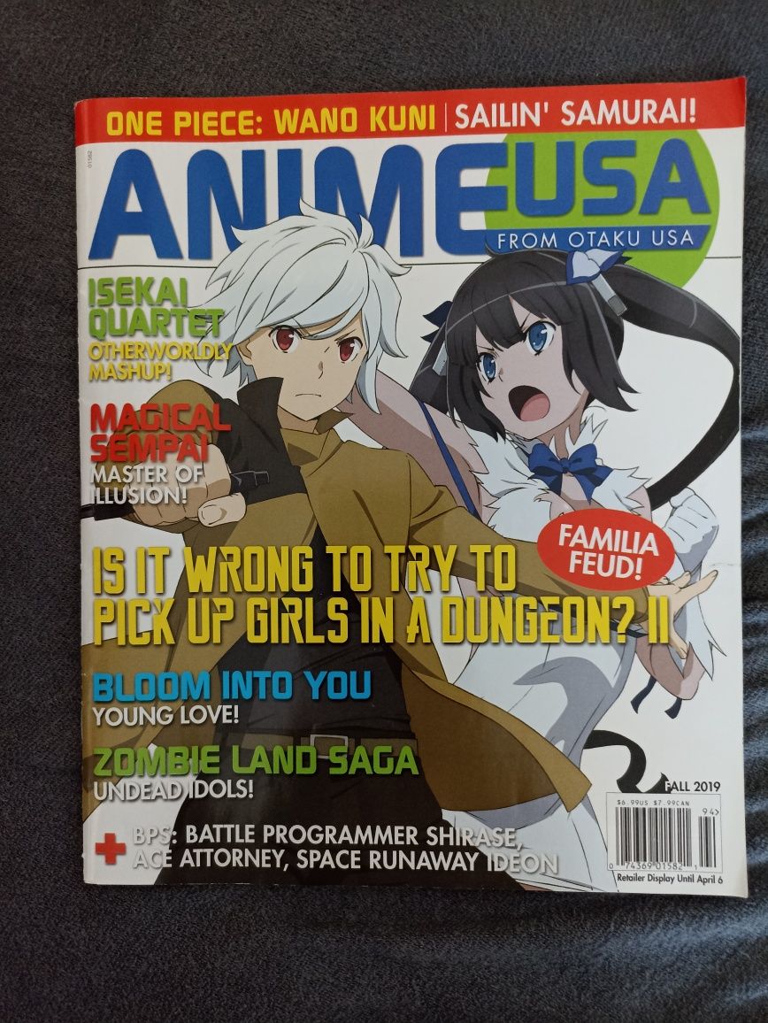 Magazyn AnimeUSA anime manga otaku