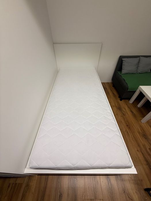 IKEA Malm 200x90 łóżko z materacem FDM kokos NATURALMAX exclusive 24cm