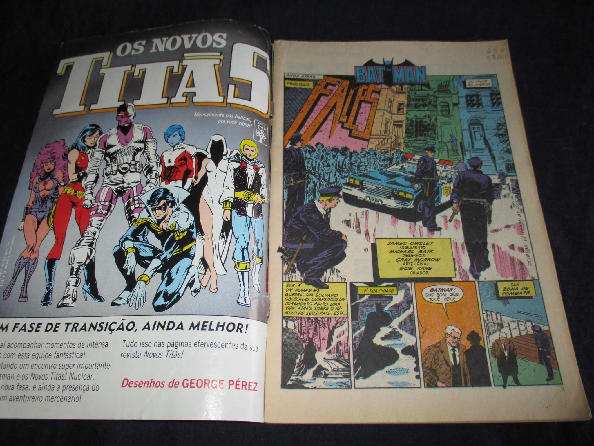 Livro Batman Edição Especial 3 Abril 1990