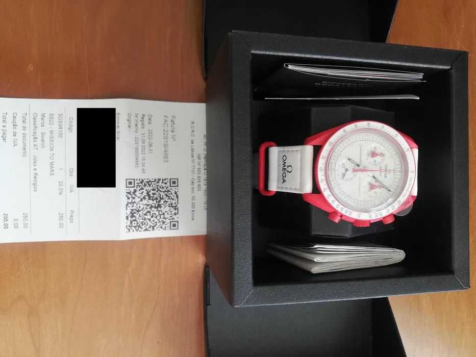 Swatch x Omega - "misson to mars"