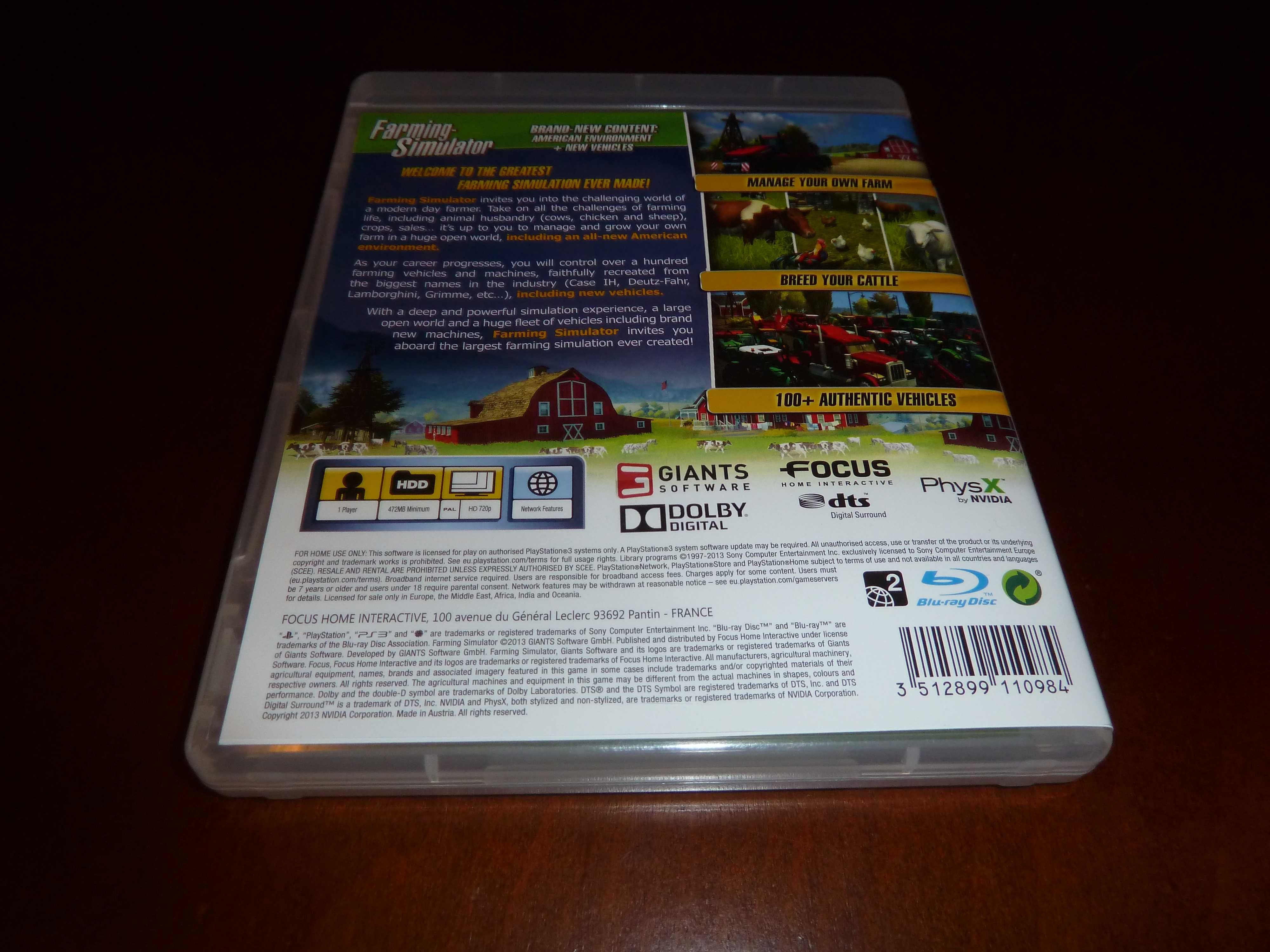 Farming Simulator na PS3, jak nowa!