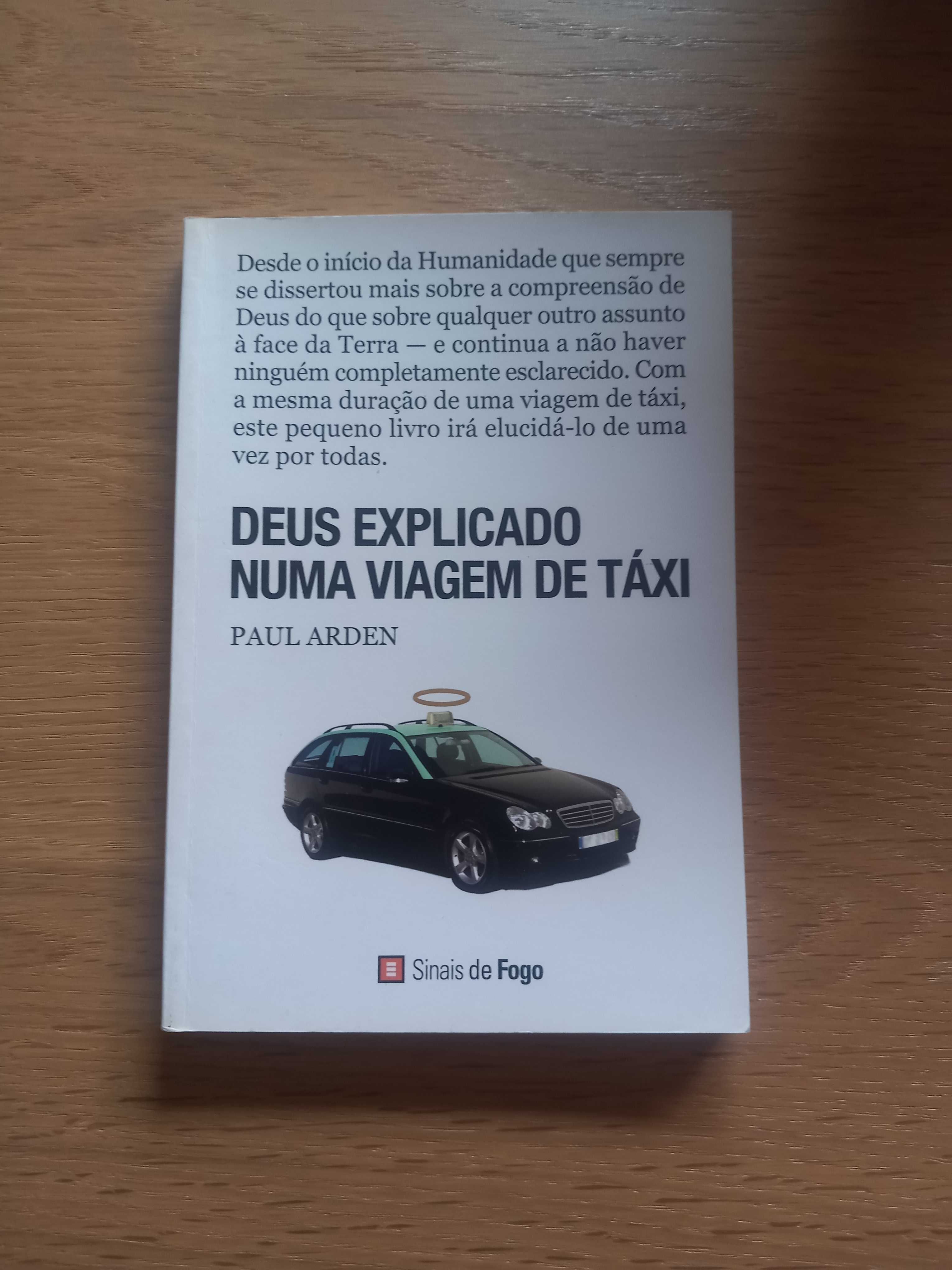 Livro Deus explicado numa viagem de táxi - Paul Arden