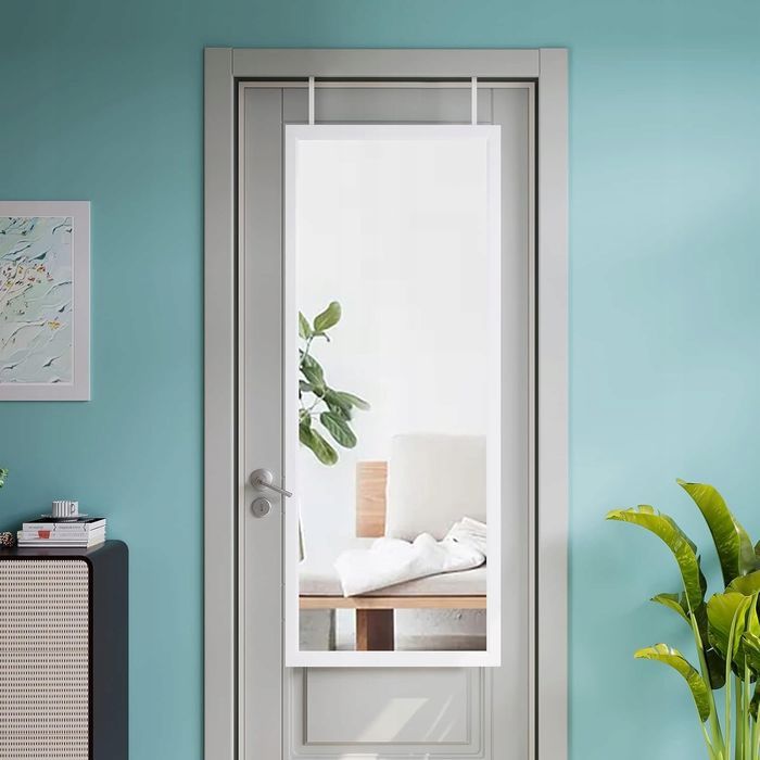 lustro ścienne dripex 45x110 cm, niezniszczalne lustro do garderoby