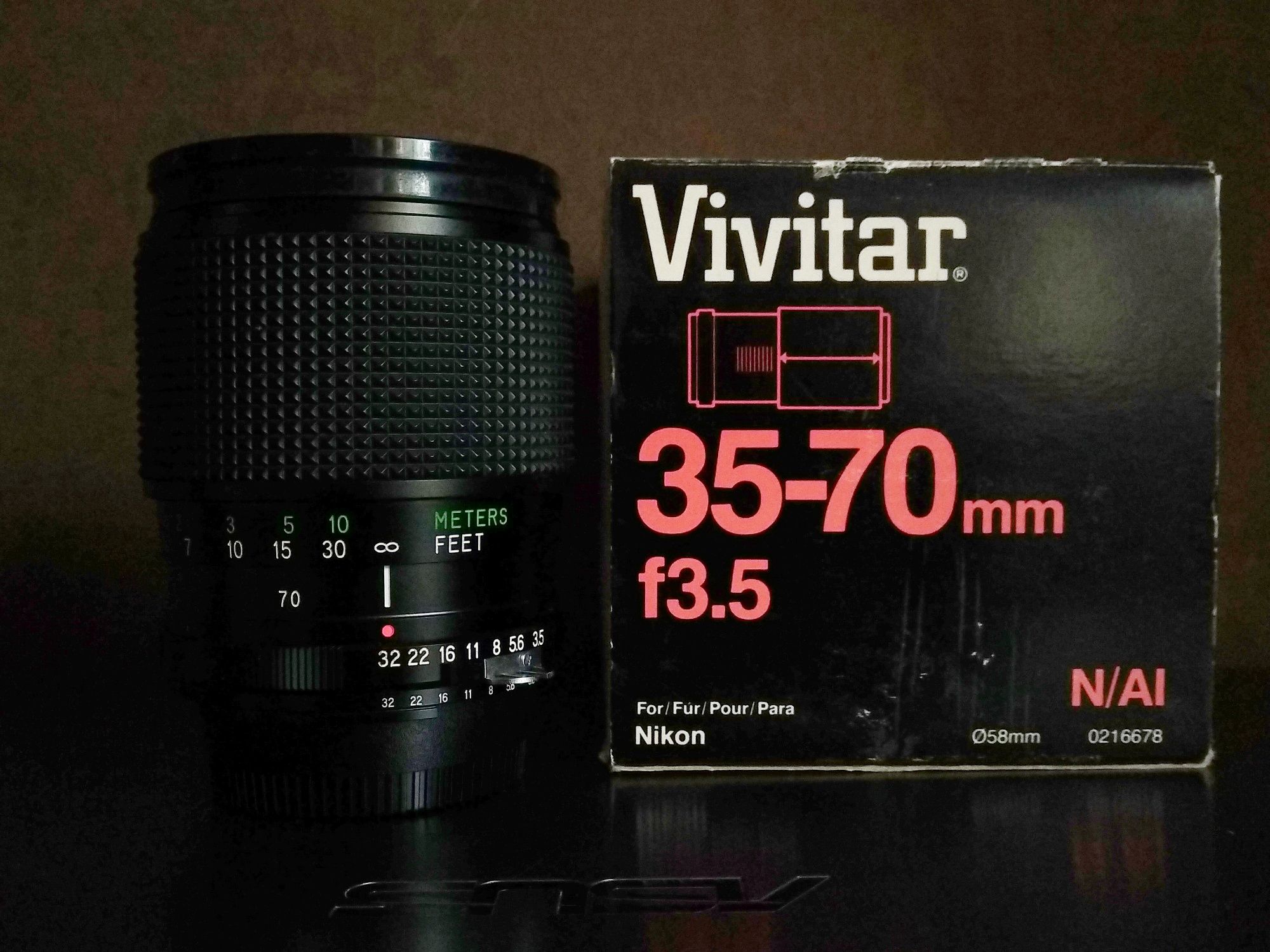 Об’єктив Vivitar 35-70 mm f/ 3.5 MC байонет Nikon F
