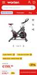 Bicicleta Interior/Disco 13 Kg/Monitor Ritmo Cardíaco/Ecrã Lcd Fitfiu