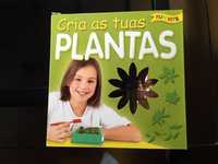 Cria as tuas plantas (Kit Jardinagem + Livro)