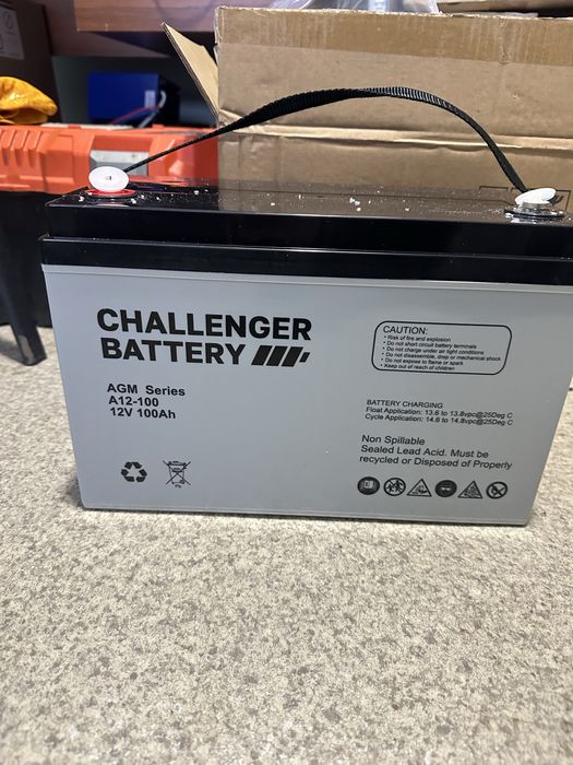 АКБ AGM Challenger 12В 100 а/ч