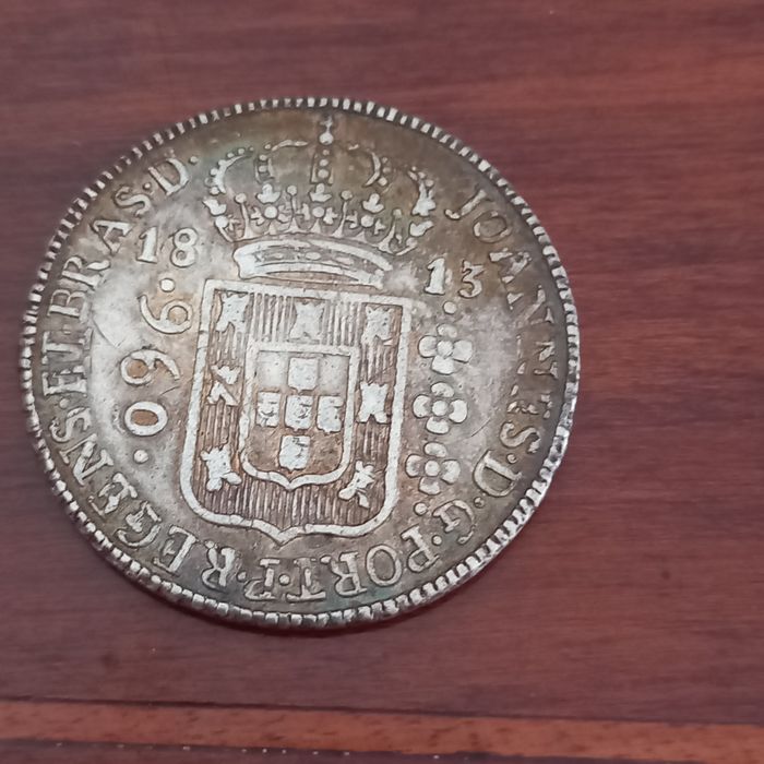 Patacão , 960 reis de 1813 cunhado na Baía VENDIDA