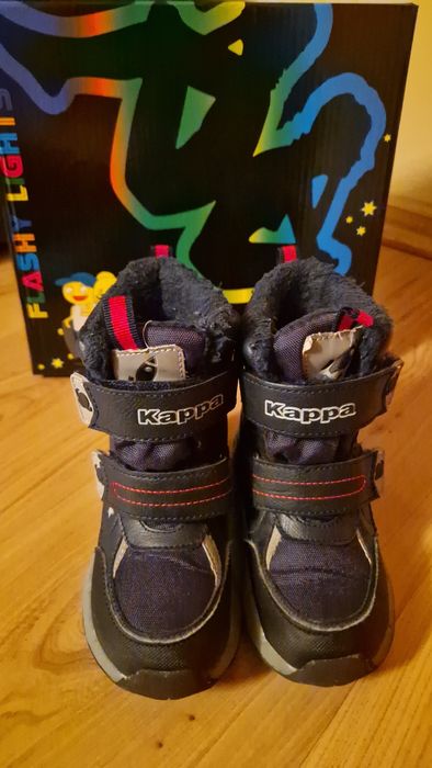 Świecące kozaki chłopięce Kappa rozm. 26