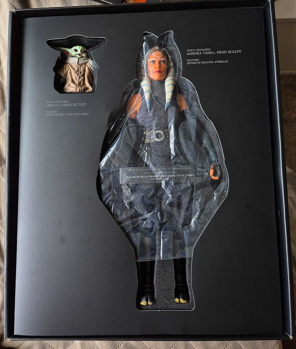 Figurka Hot Toys 1:6 Star Wars The Mandalorian Ahsoka Tano and Grogu