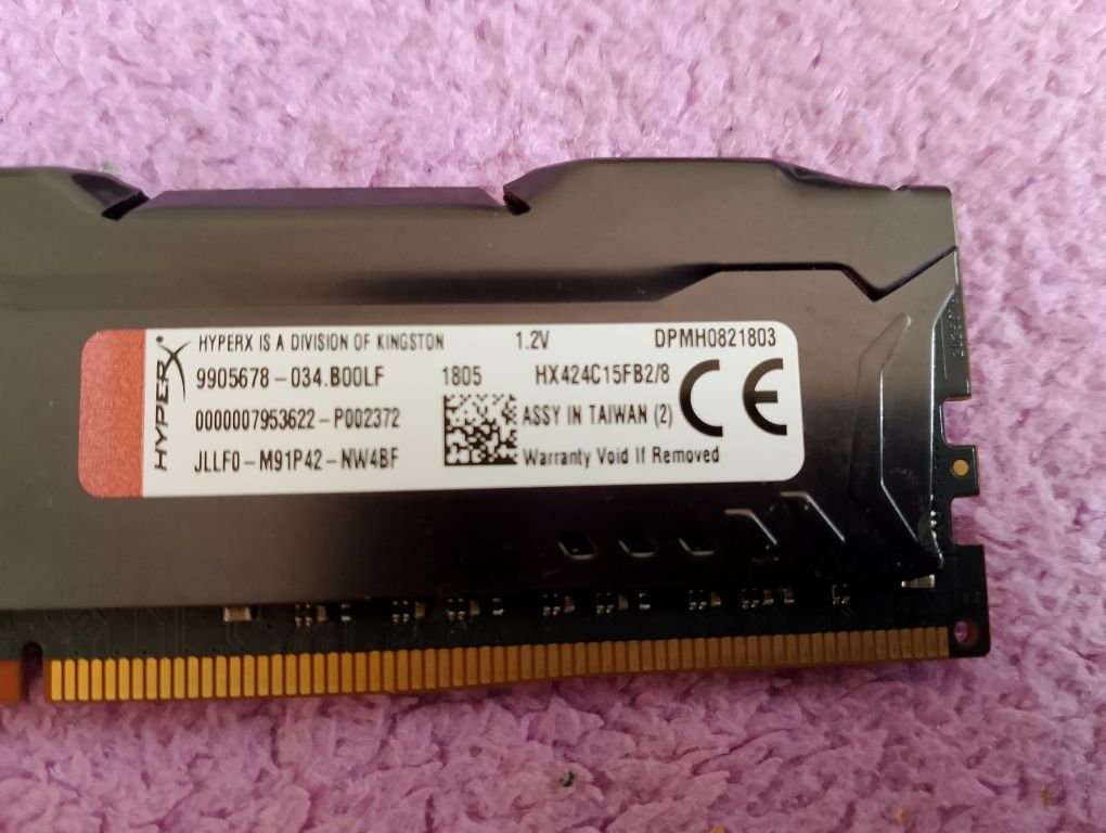 Fury HyperX DDR 4 RAM HX424C15FB/4
