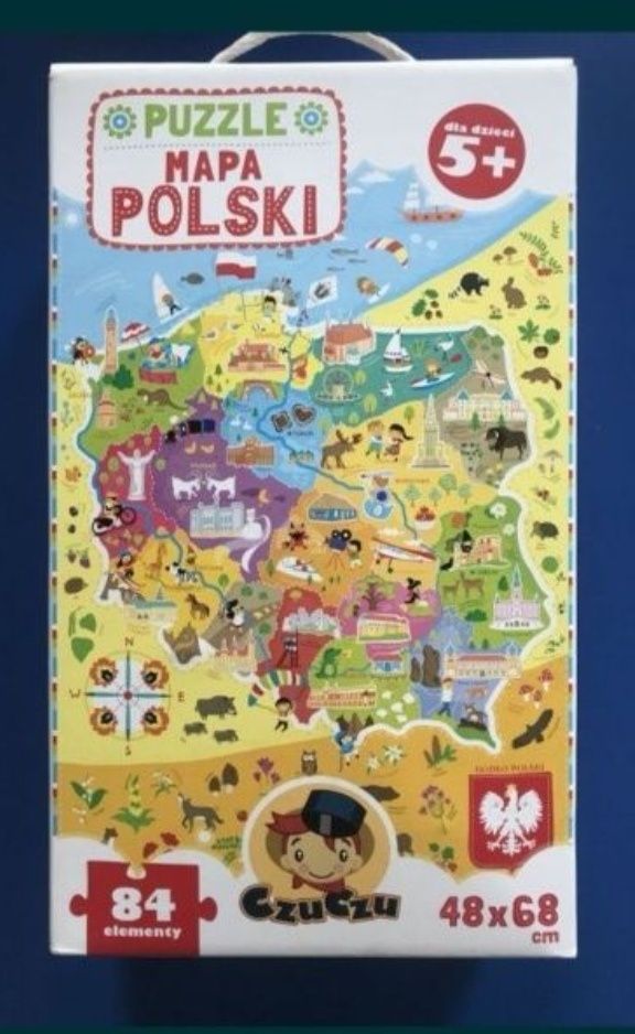 Puzzle mapa świata puzzle Czuczu kosmos puzzle mapa Polski Czuczu