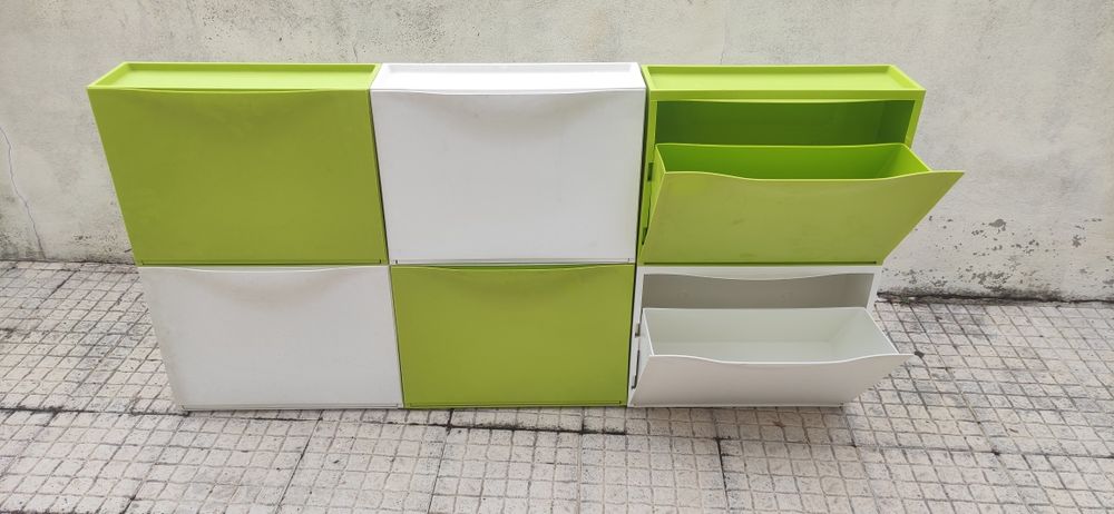 Sapateiras "IKEA" em plastico