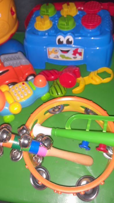 Brinquedos de bebé.