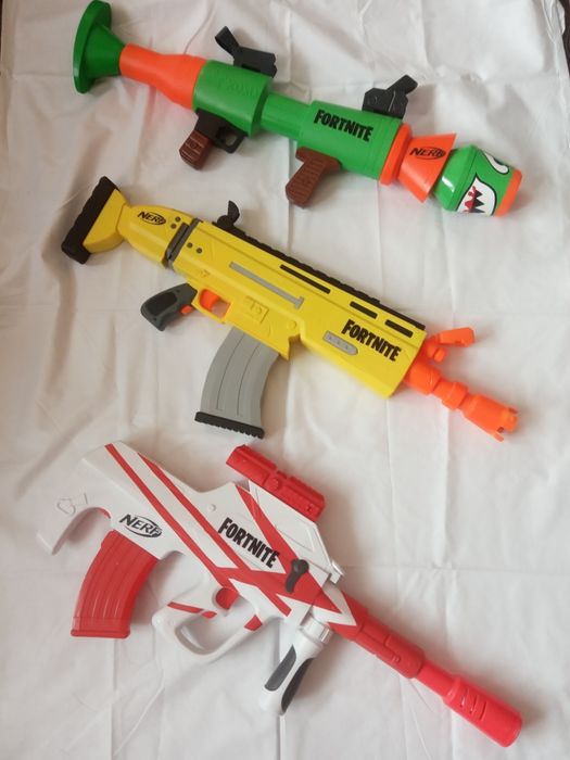 Pistolety NERF Fortnite