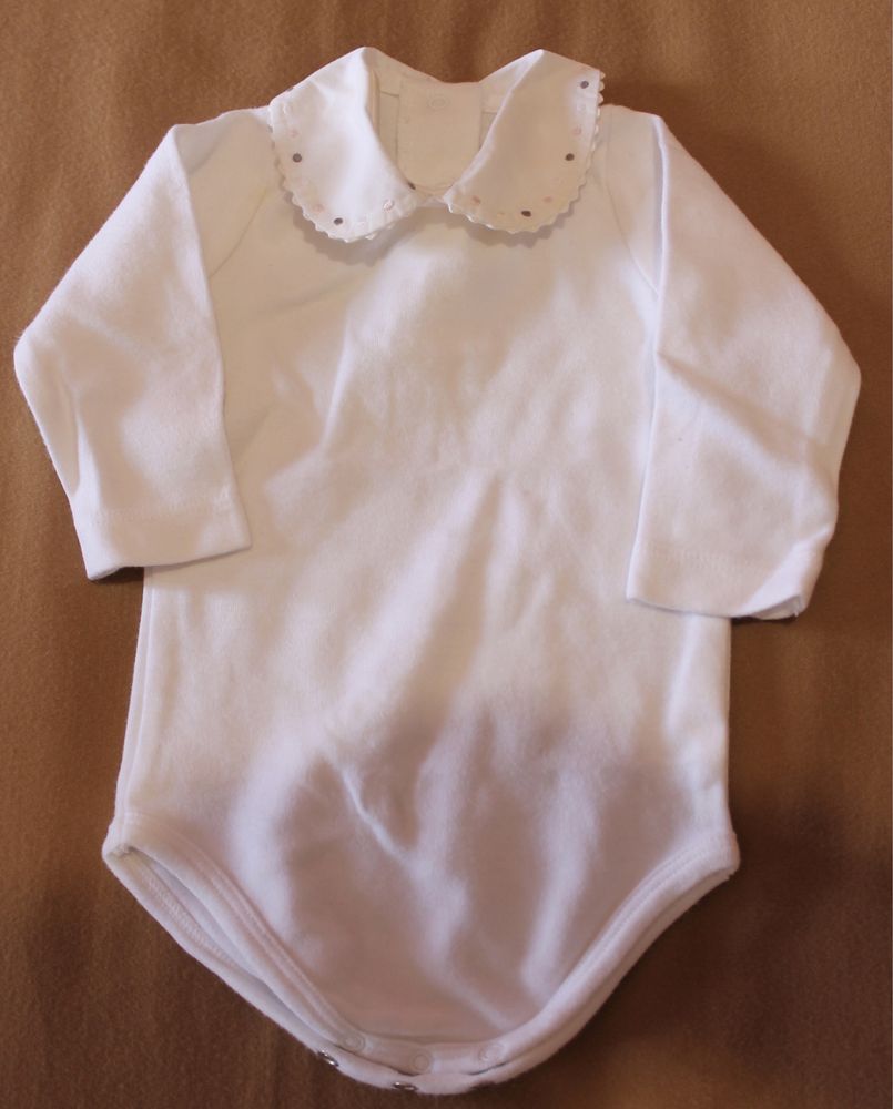 Body branco bebe