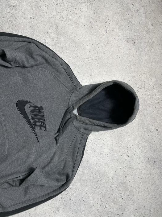 Мужская Винтажная Кофта Худи Nike NSW Tech Fleece Big Swoosh Ориг M