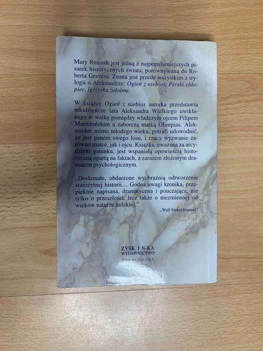 Książka Ogień z niebios