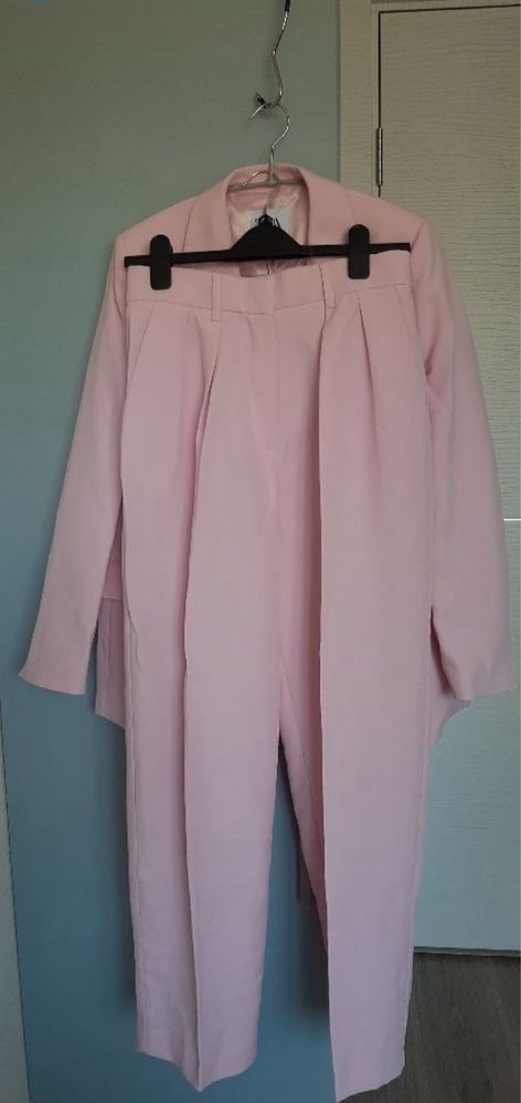 Брючный костюм Zara S блейзер жакет брюки пиджак Зара штаны
