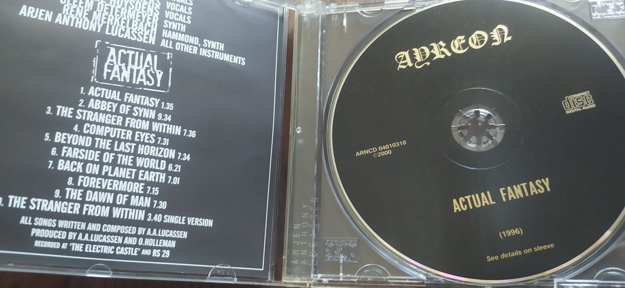 Ayreon Actual Fantasy CD
