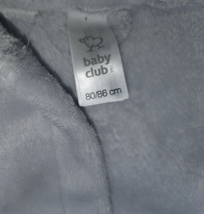 Szlafrok Miś C&A rozmiar 80/86