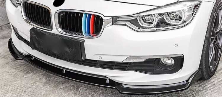 Lip/Spoiler Frontal em Look Carbono Glossy (BMW F30, F35)| NOVO