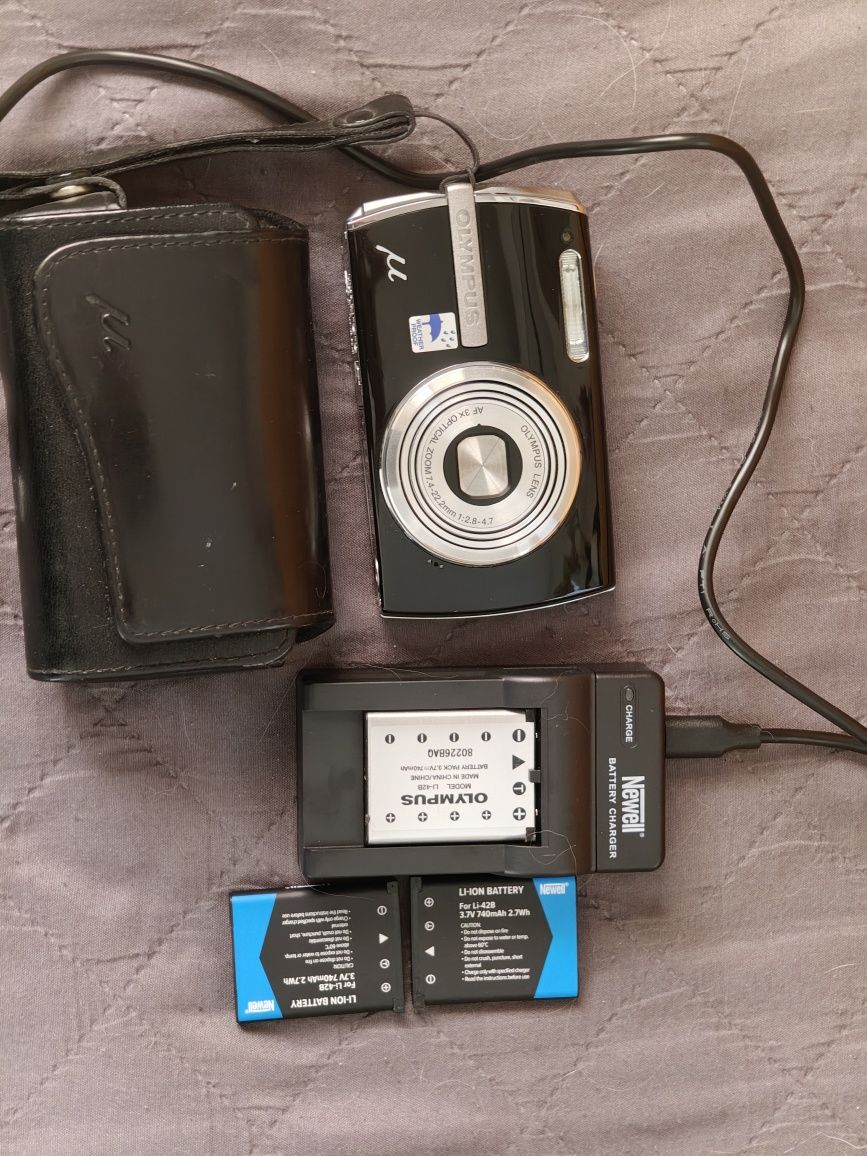 Aparat cyfrowy Olympus Mju 1200 + karta XD picture card 2GB