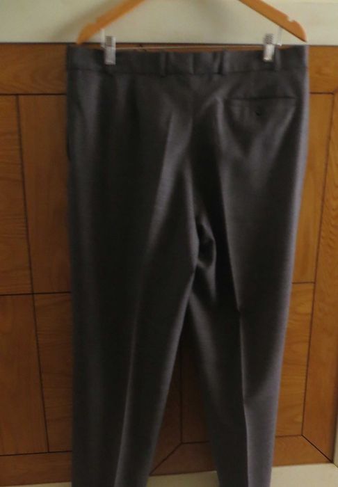 Calças clássicas, Cinzentas, Nº 48 - Usadas 1 vez