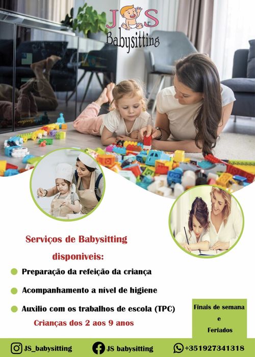Babysitter aos fins de semana