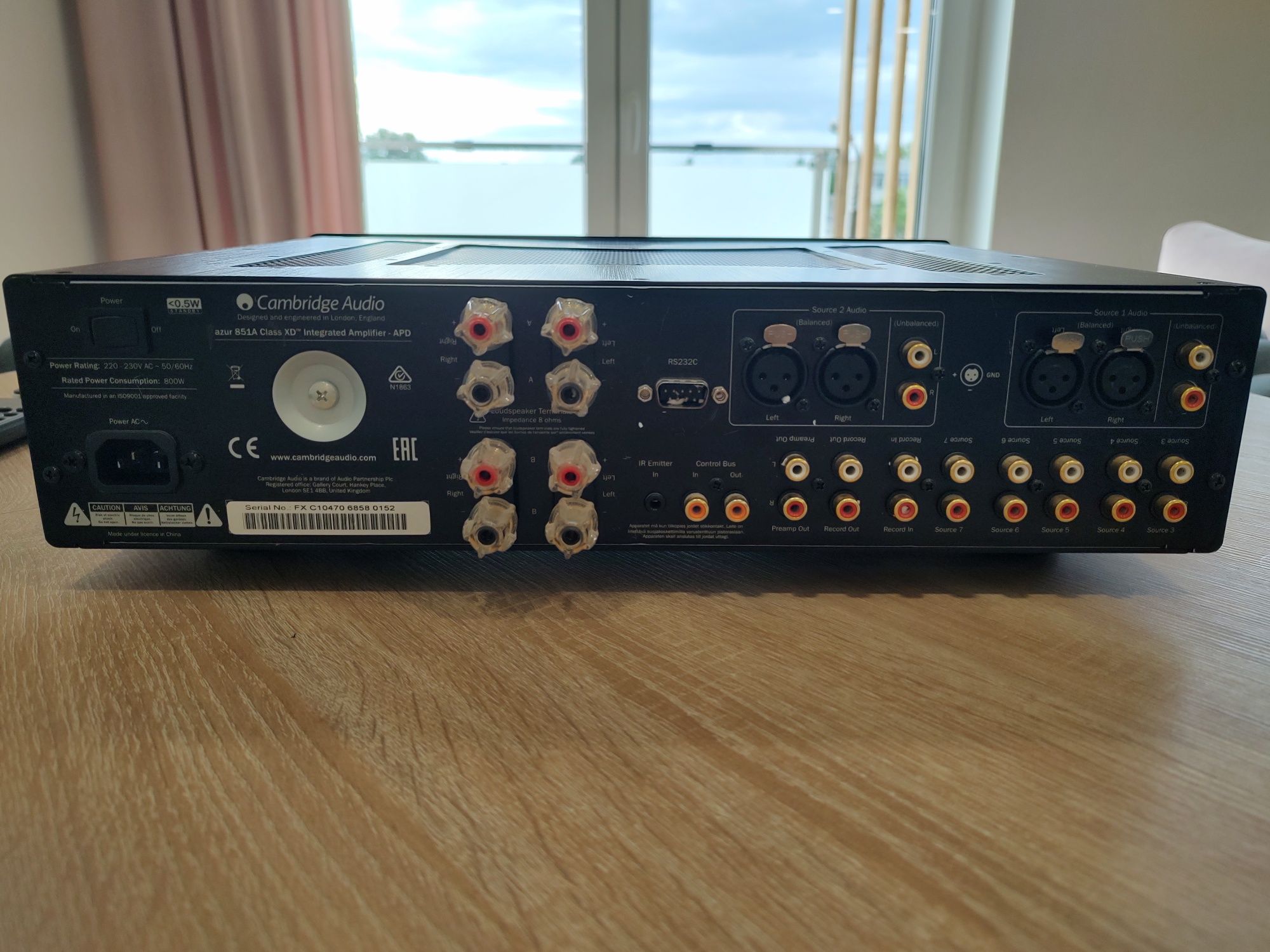 Wzmacniacz Cambridge Audio Azur 851A – kultowy wzmacniacz