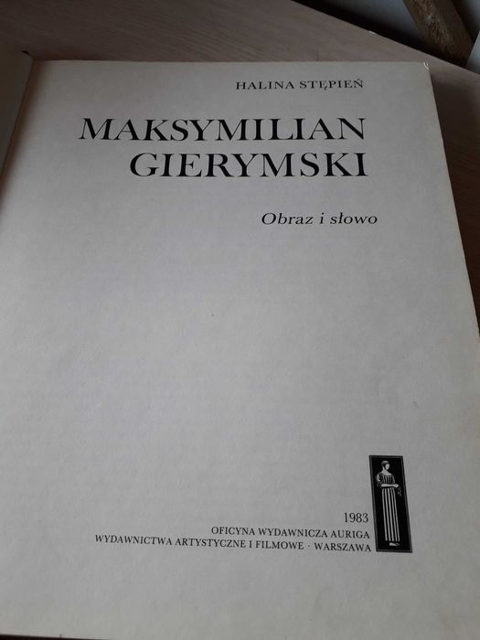 Maksymilian Gierymski malarstwo album.