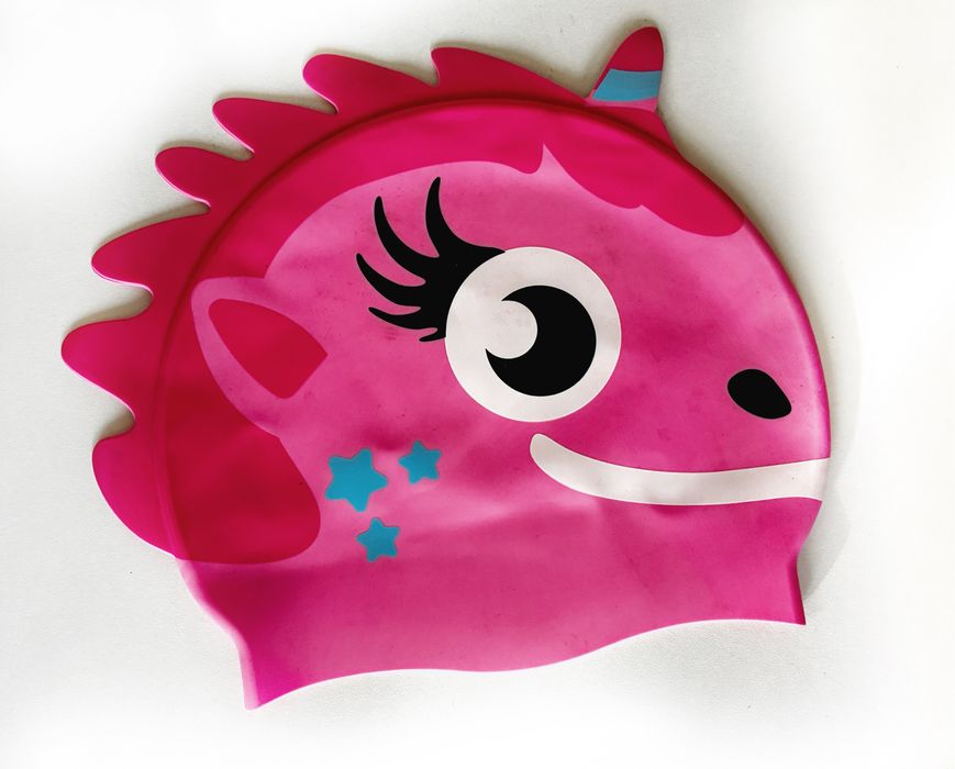 Шапочка дитяча для басейну єдиноріг