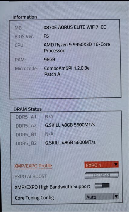 Pamięć ram G.Skill Trident Z5 Neo RGB  96GB DDR5 5600MHz CL40 expo