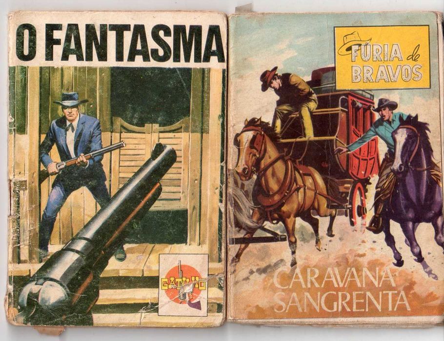 Lote de Livrinhos de Cow-Boys