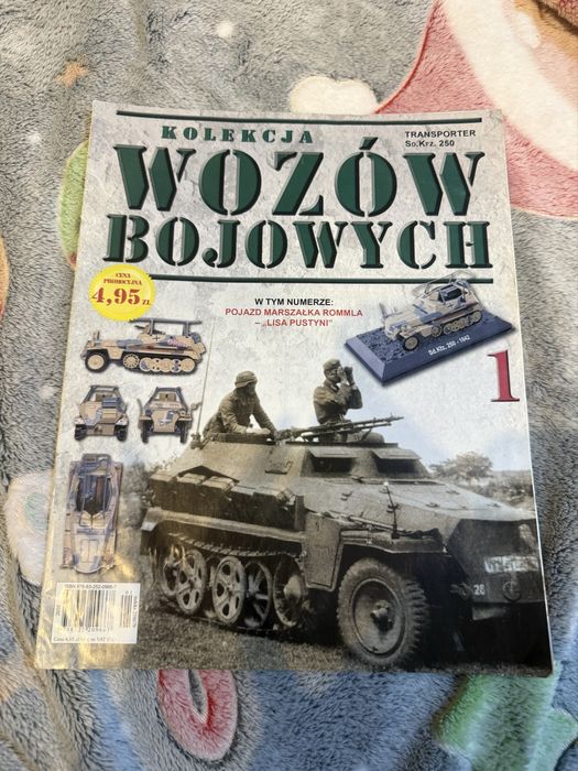 Kolekcja Wozów Bojowych #1 - Transporter Sd.Kfz. 250 (Pojazd Rommla)