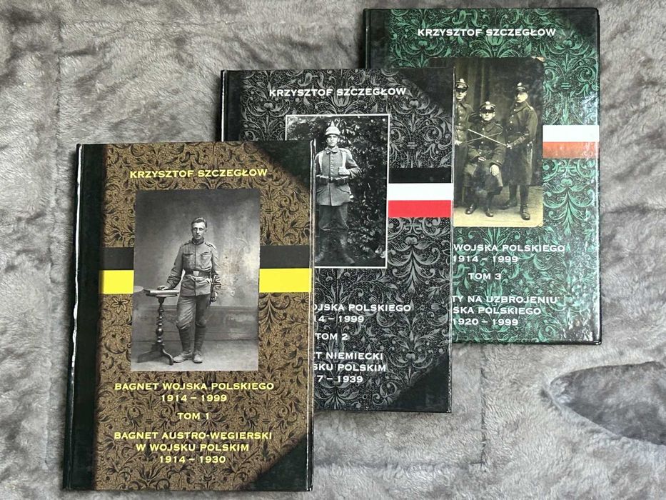 BAGNET WOJSKA POLSKIEGO 1914..1999 - Krzysztof Szczegłow (Tom I - III)