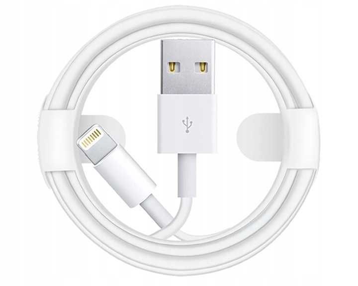 Kabel do ładowania IPhona 5,6,7,8,X,11,12,13 Ładowarka Apple USB 1m