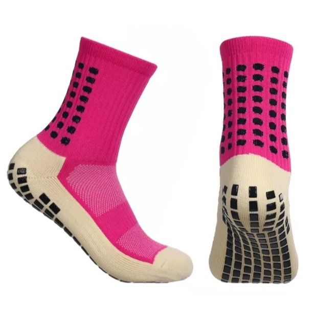 Meias de futebol antiderrapantes/grip socks