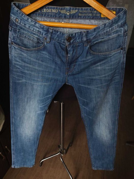 Джинсы PME Legend jeans Holland w32 stretch blue.