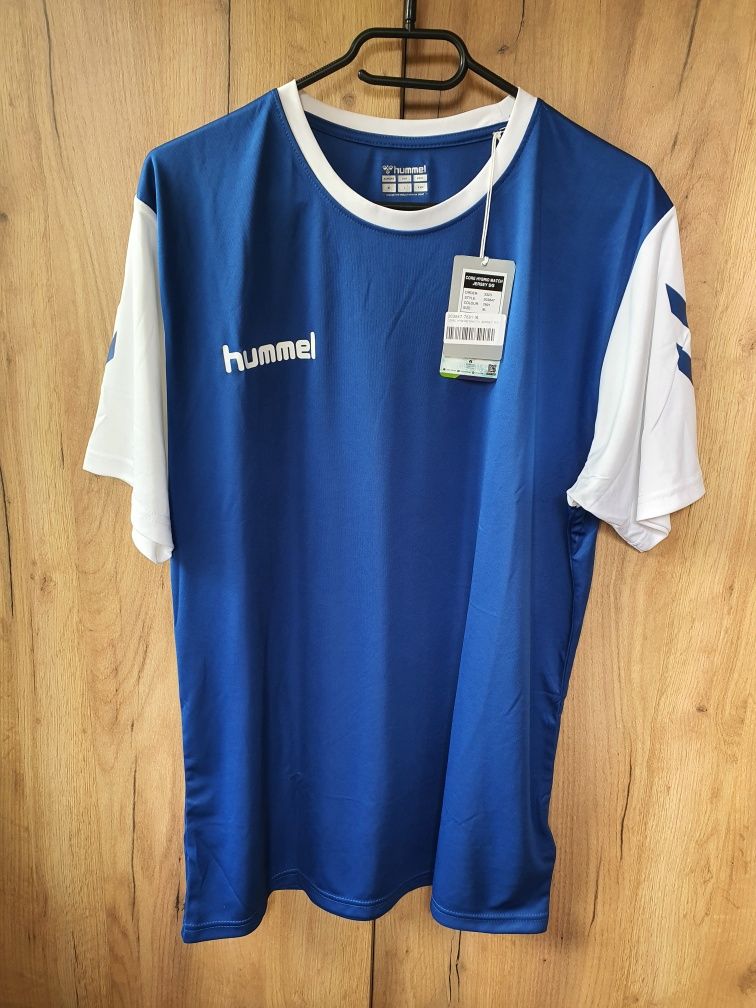 Koszulka sportowa Hummel, rozmiar XL, nowa z metką, lekka I oddychając